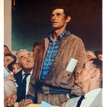 Norman Rockwell, Freedom of Speech